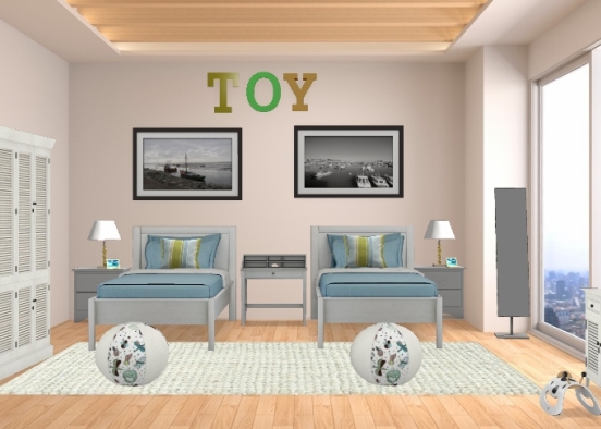 Toy Room Design Rendering