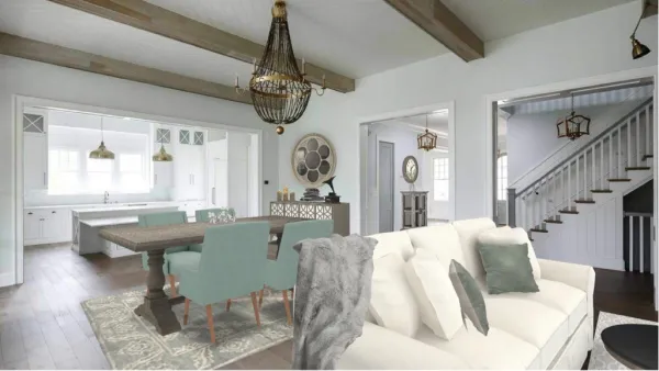 Professional interior design created with Homestyler 3D design software