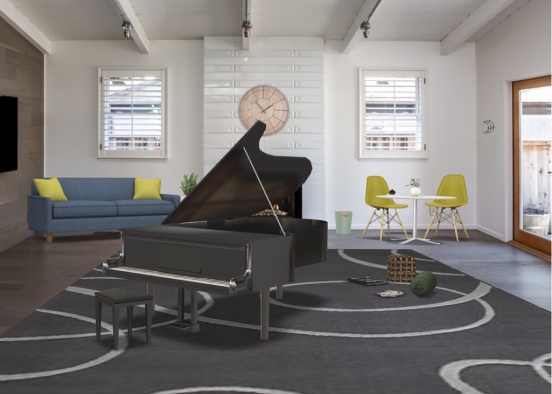lounge  Design Rendering