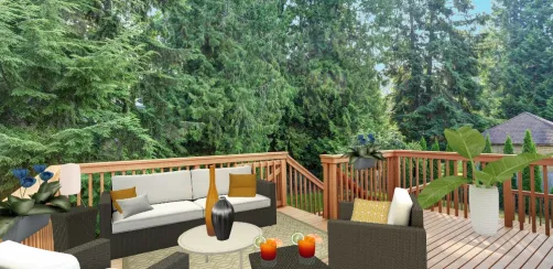 Back patio time