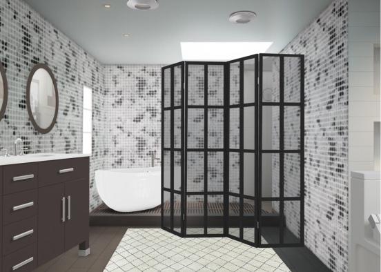 Bathroom Retreat  Design Rendering