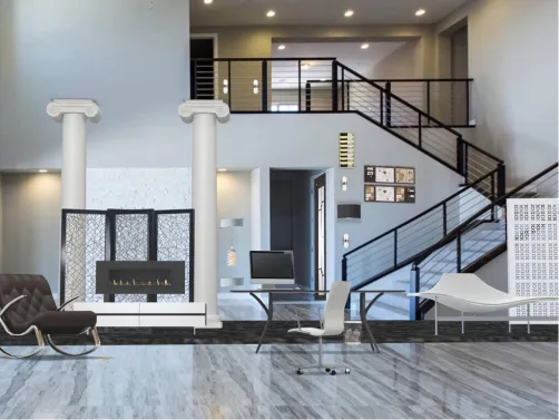 Corprate office of a chain business