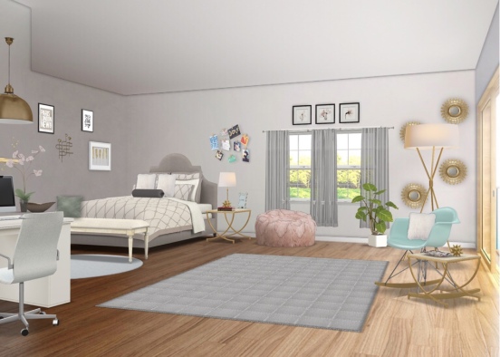 Kalees bedroom Design Rendering
