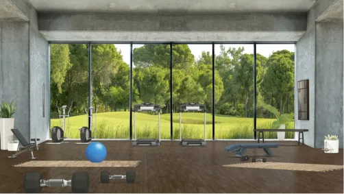modern gym