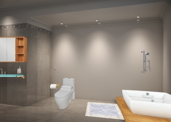 Banheiro 2018 Design Rendering