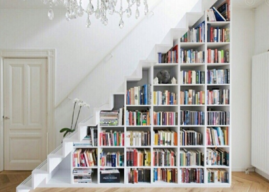 bookcase Design Rendering