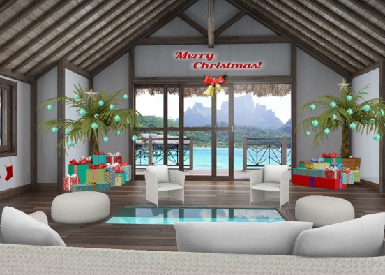 Tropical Christmas #ChristmasContest  Design Rendering