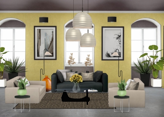 Project livingroom Design Rendering