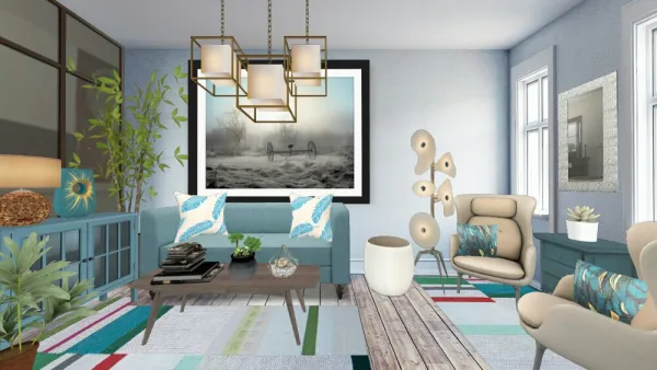 Professional interior design created with Homestyler 3D design software