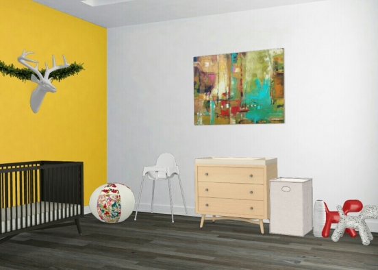 Future child's room Design Rendering