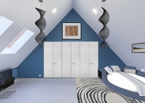 Extra loft room.💗 Design Rendering