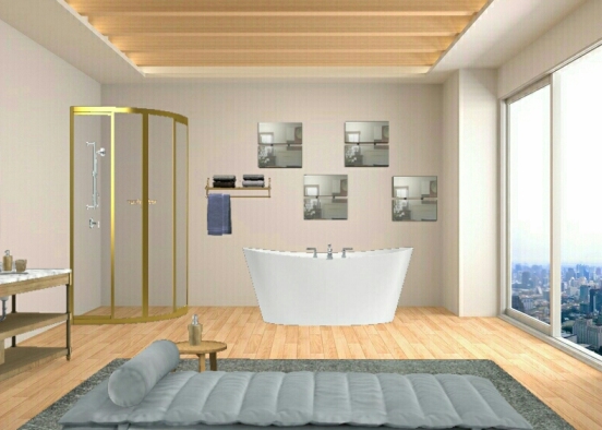 Bathroom and Spa Design Rendering