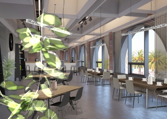 Coffe Place Design Rendering