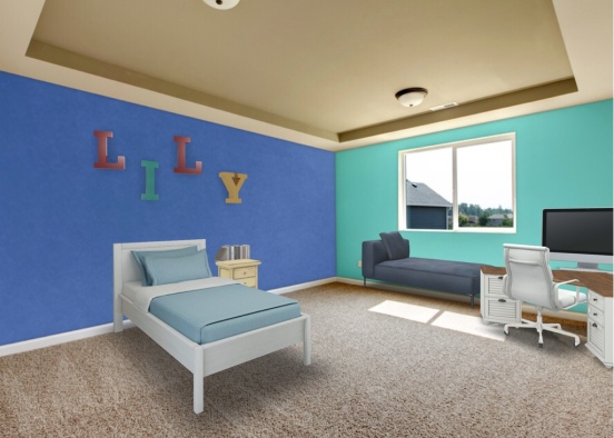 Lily’s 3 room Design Rendering