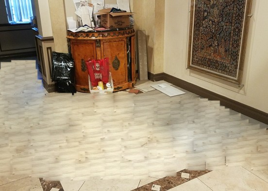 Ohr haemet cream floor  Design Rendering