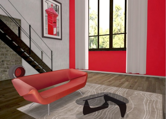red passion Design Rendering