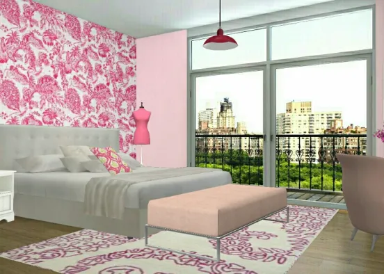Pink. Design Rendering