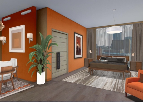 nyc studio apartment  Design Rendering