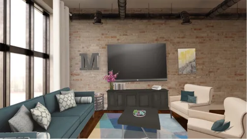 Condo Living room 