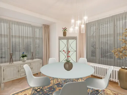 Simple small dining room
