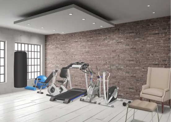 My gym Design Rendering