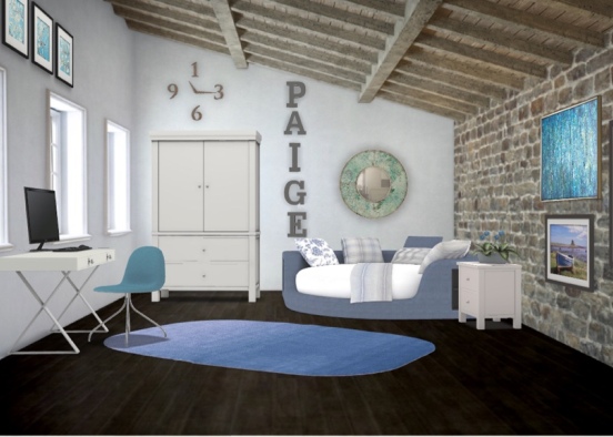 paiges room Design Rendering