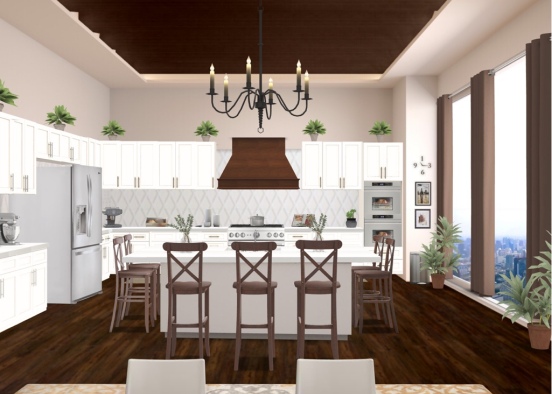 Kitchen comfort  Design Rendering
