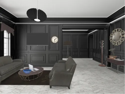 Old Stylish Living Room