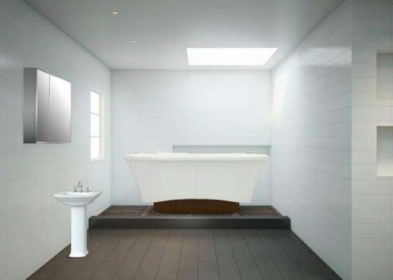 Ванная комната 1 Design Rendering