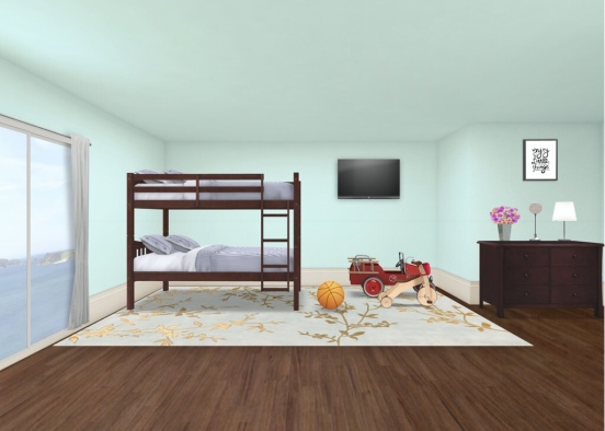 Jacob & Ayman bedroom Design Rendering