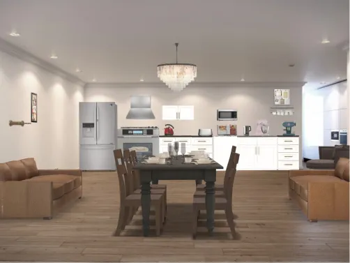 comedor y cocina para adultos