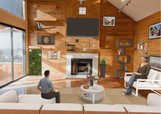 living room!! Design Rendering