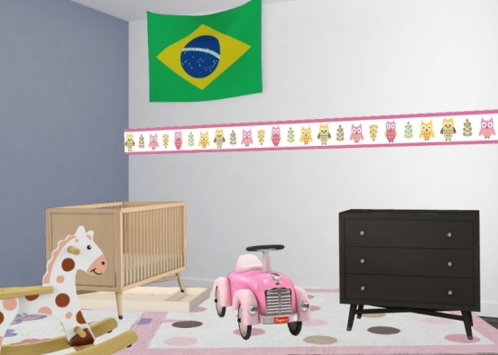 babys room Design Rendering