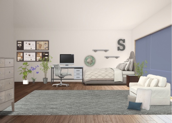 Stella’s bedroom  Design Rendering