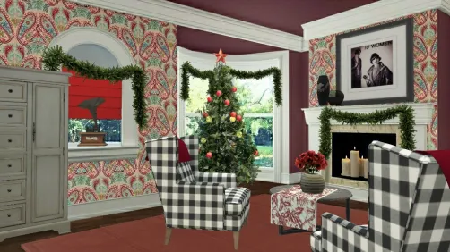 Mrs Claus Sitting Room