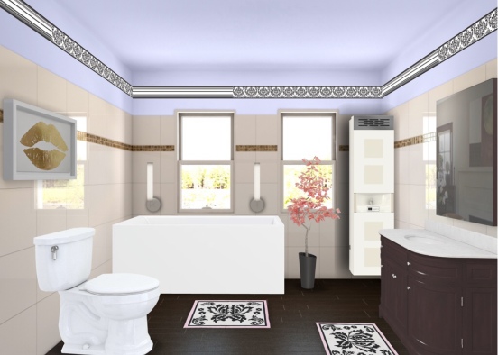 my dream bathroom number 1 Design Rendering