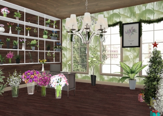 #Homestyler Florist Design Rendering