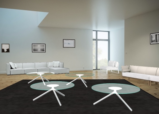 Moonrose living room Design Rendering