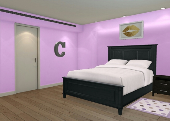 Sister's dream bedroom #2 Design Rendering