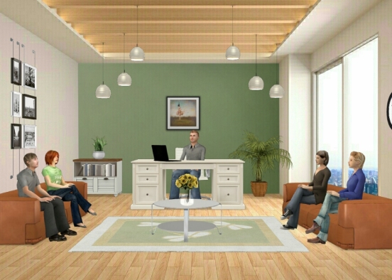 Office maryem Design Rendering