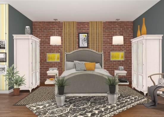 A bedroom fit for a queen! Design Rendering