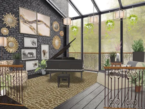 Piano Loft Room