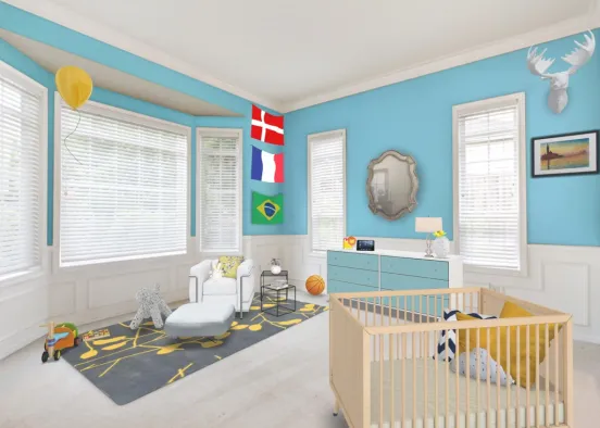 baby's room  Design Rendering