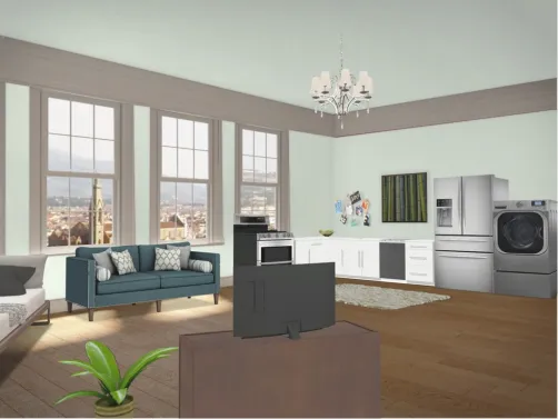 One room apartment 🏢