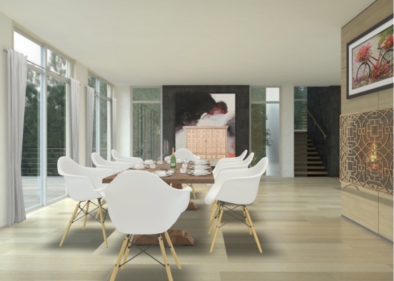 Dining in style Design Rendering
