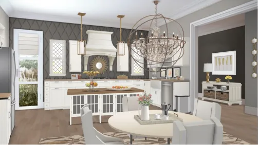 Cottage Eat In Kitchen