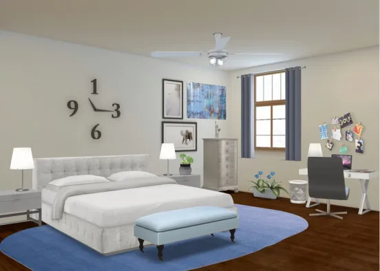 Olivia’s Bedroom  Design Rendering