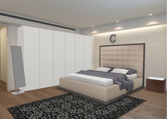 master bedroom Design Rendering