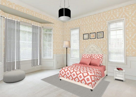 Classic bedroom 06.10 Design Rendering
