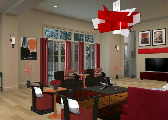 e.i.Living room XIX Design Rendering